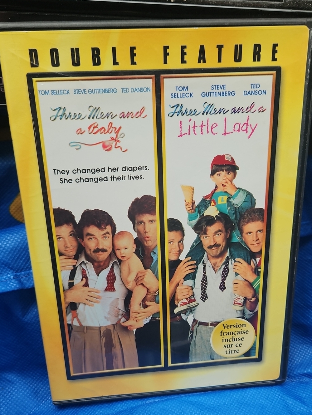 🌟3/$25🌟DVD double feature Three Men and a Baby and Three Men and a Little Lady